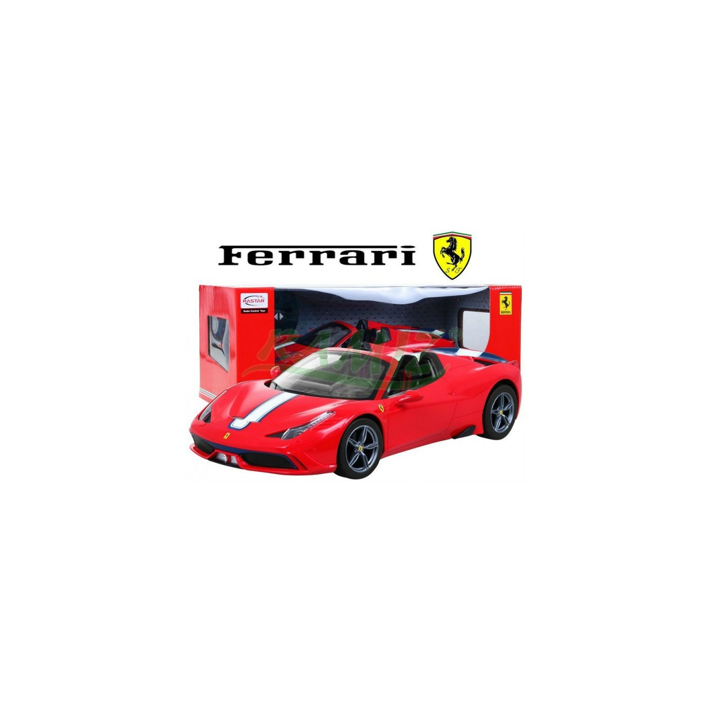 Autíčko R C Ferrari 458 Special A Červené 1 14 RASTAR