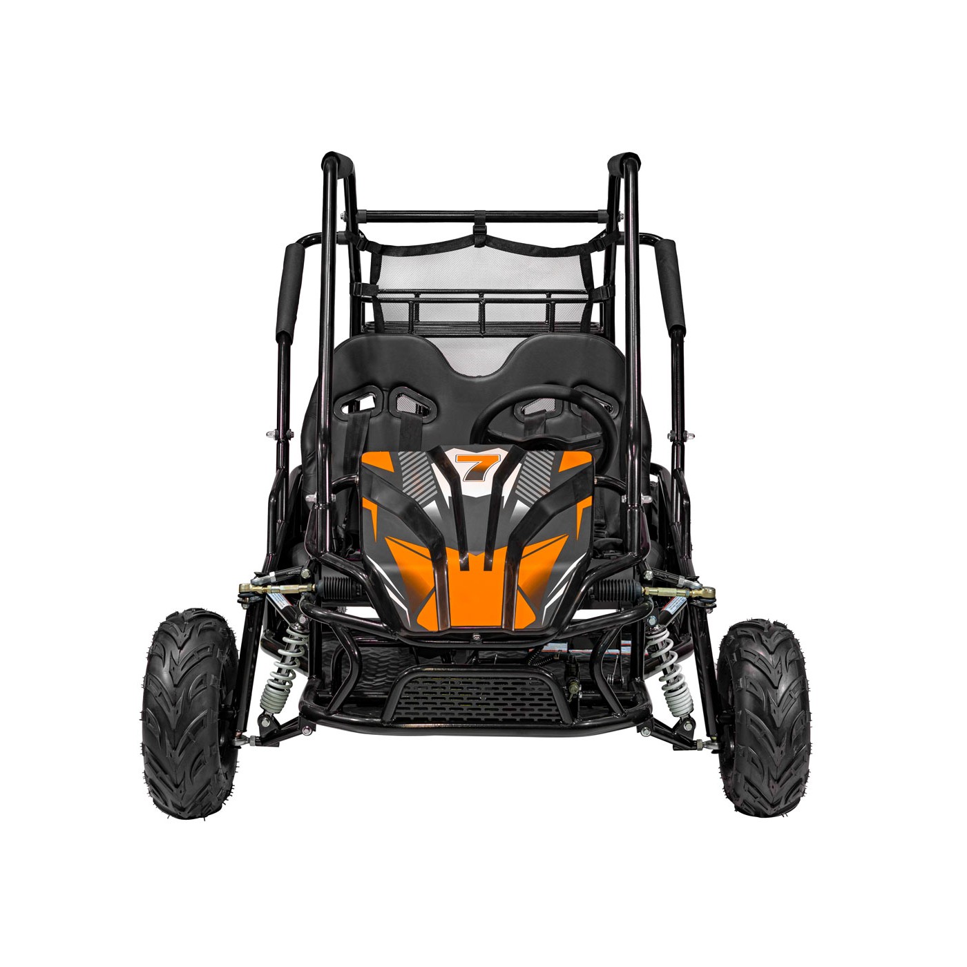 copy of Quad Highper na batériu Žltý 35km/h + Bezkefkový motor 1000W + Nafukovacie kolesá + Regulácia sedadla