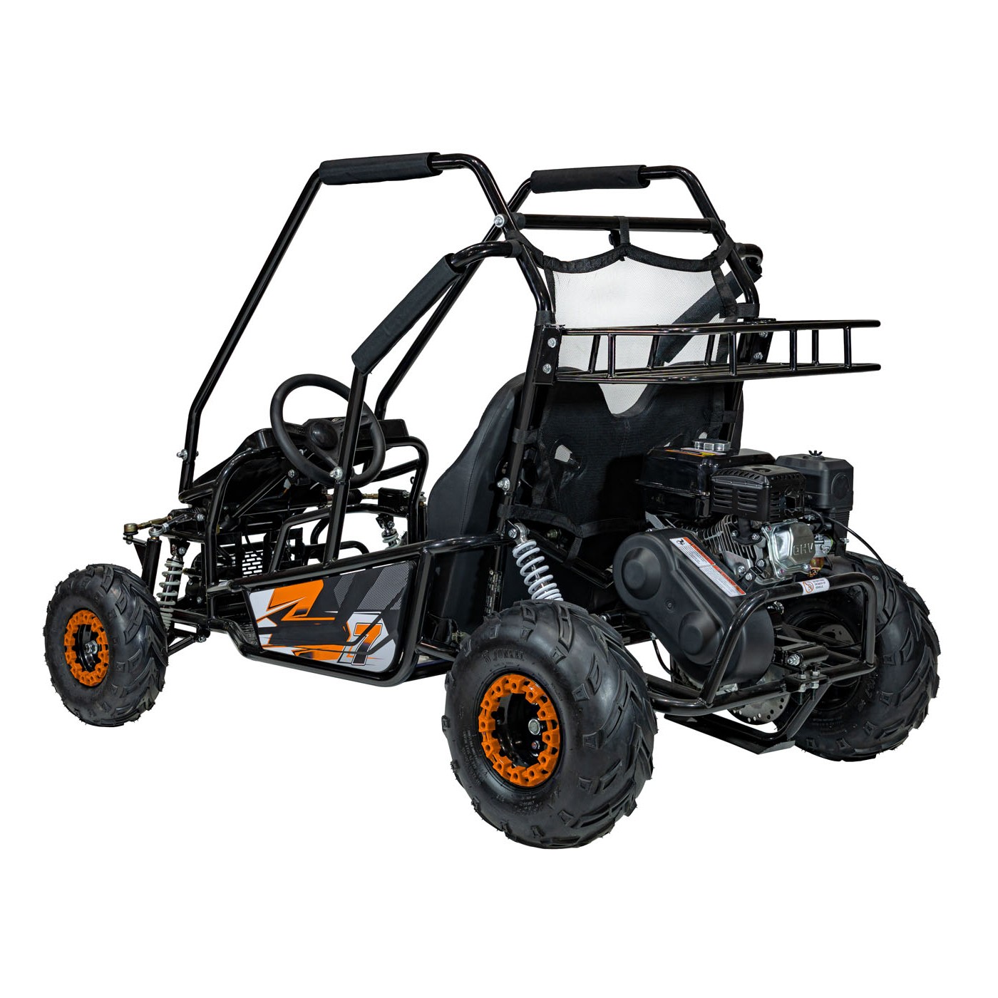 copy of Quad Highper na batériu Žltý 35km/h + Bezkefkový motor 1000W + Nafukovacie kolesá + Regulácia sedadla