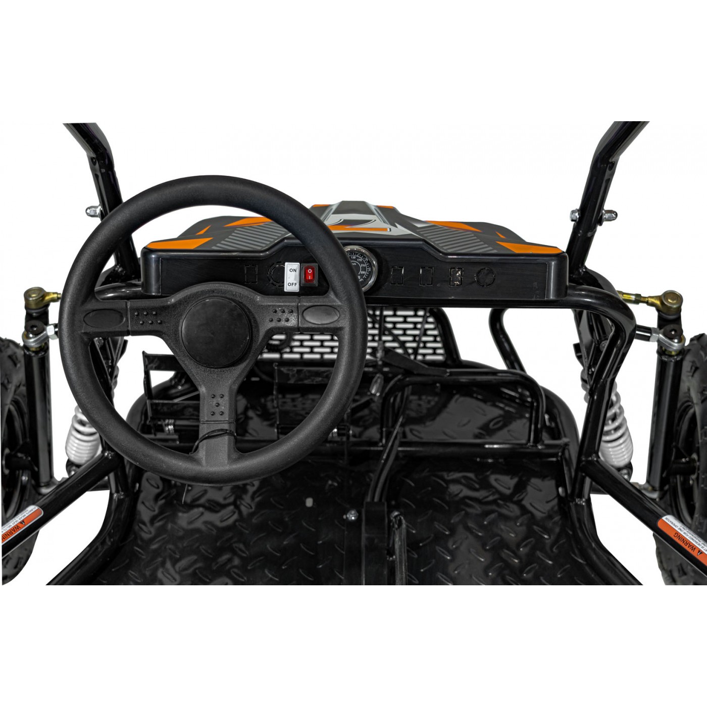 copy of Quad Highper na batériu Žltý 35km/h + Bezkefkový motor 1000W + Nafukovacie kolesá + Regulácia sedadla