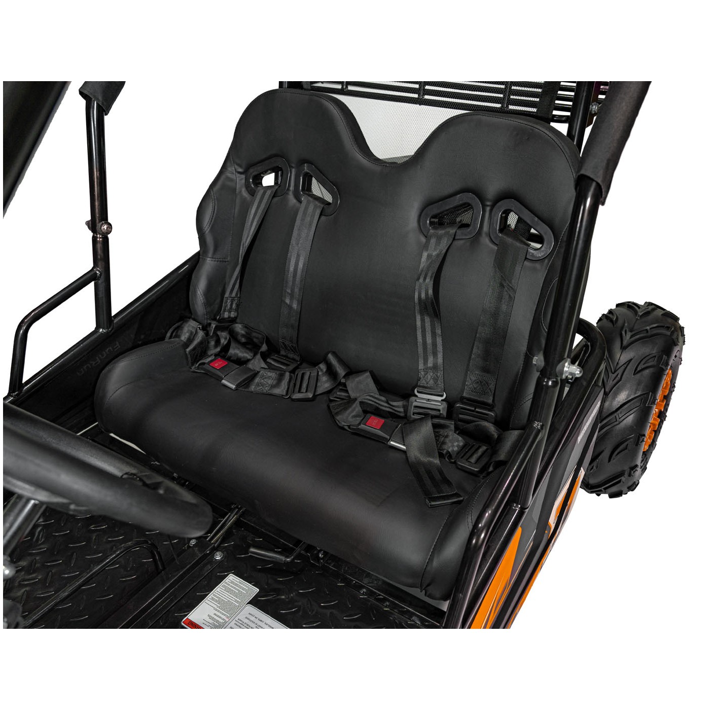 copy of Quad Highper na batériu Žltý 35km/h + Bezkefkový motor 1000W + Nafukovacie kolesá + Regulácia sedadla