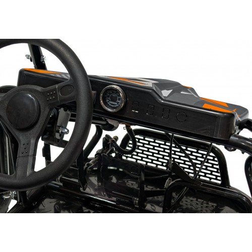 copy of Quad Highper na batériu Žltý 35km/h + Bezkefkový motor 1000W + Nafukovacie kolesá + Regulácia sedadla