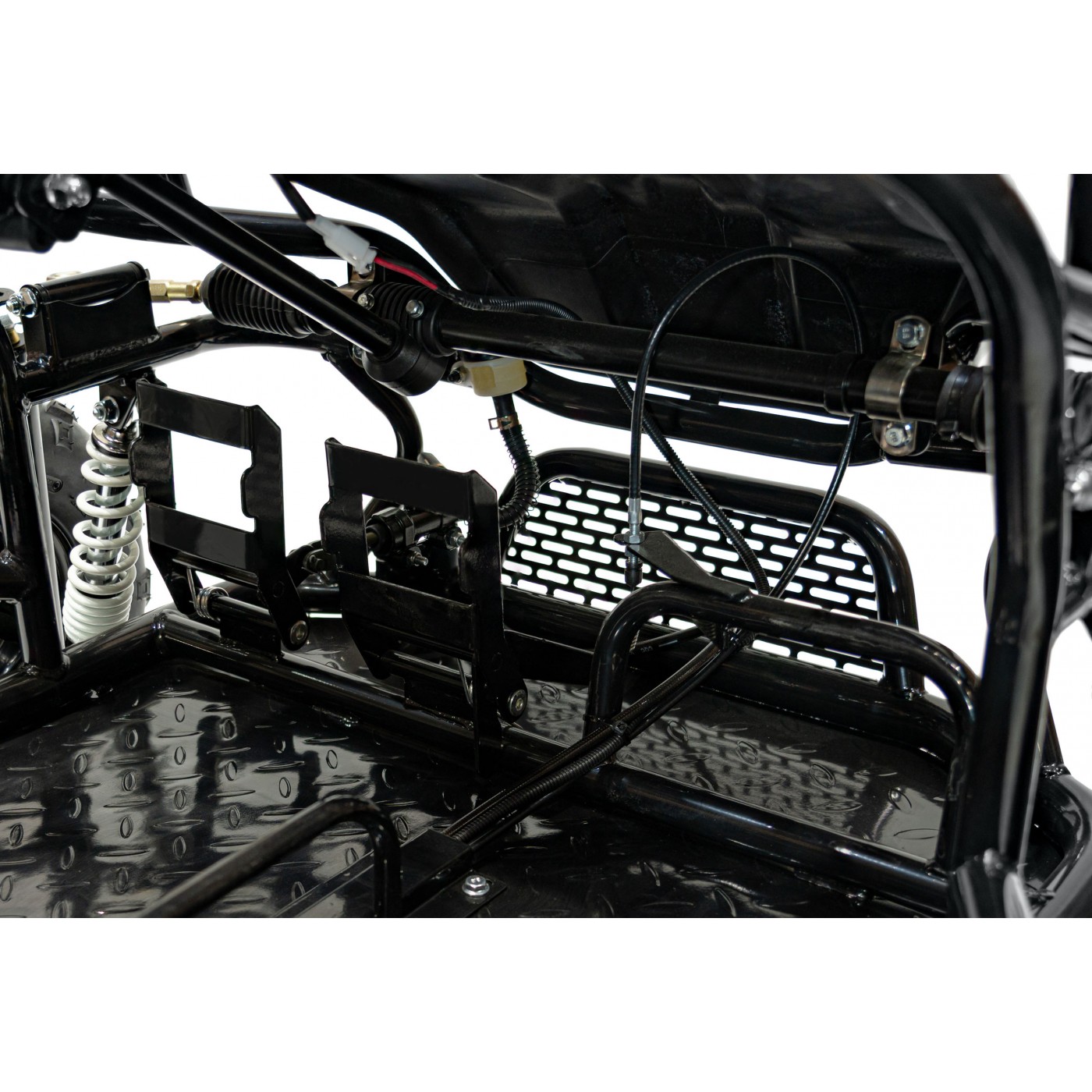 copy of Quad Highper na batériu Žltý 35km/h + Bezkefkový motor 1000W + Nafukovacie kolesá + Regulácia sedadla