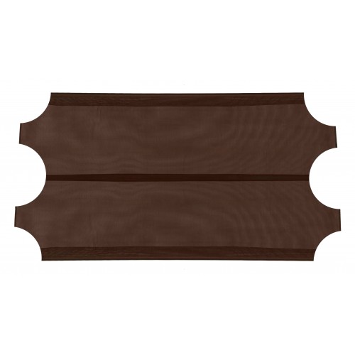 Náhradné diely pre záhradnú hojdačku 8078, pletené sedadlo, hnedé