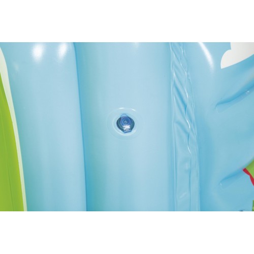 Nafukovacia ohrádka Fisher-Price pre deti Brodzik Vrtuľník BESTWAY 155x102x91cm + Lopty