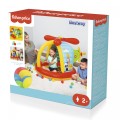 Nafukovacia ohrádka Fisher-Price pre deti Brodzik Vrtuľník BESTWAY 155x102x91cm + Lopty
