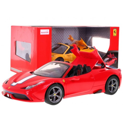 Autíčko R C Ferrari 458 Speciale A Červené 1 14 RASTAR