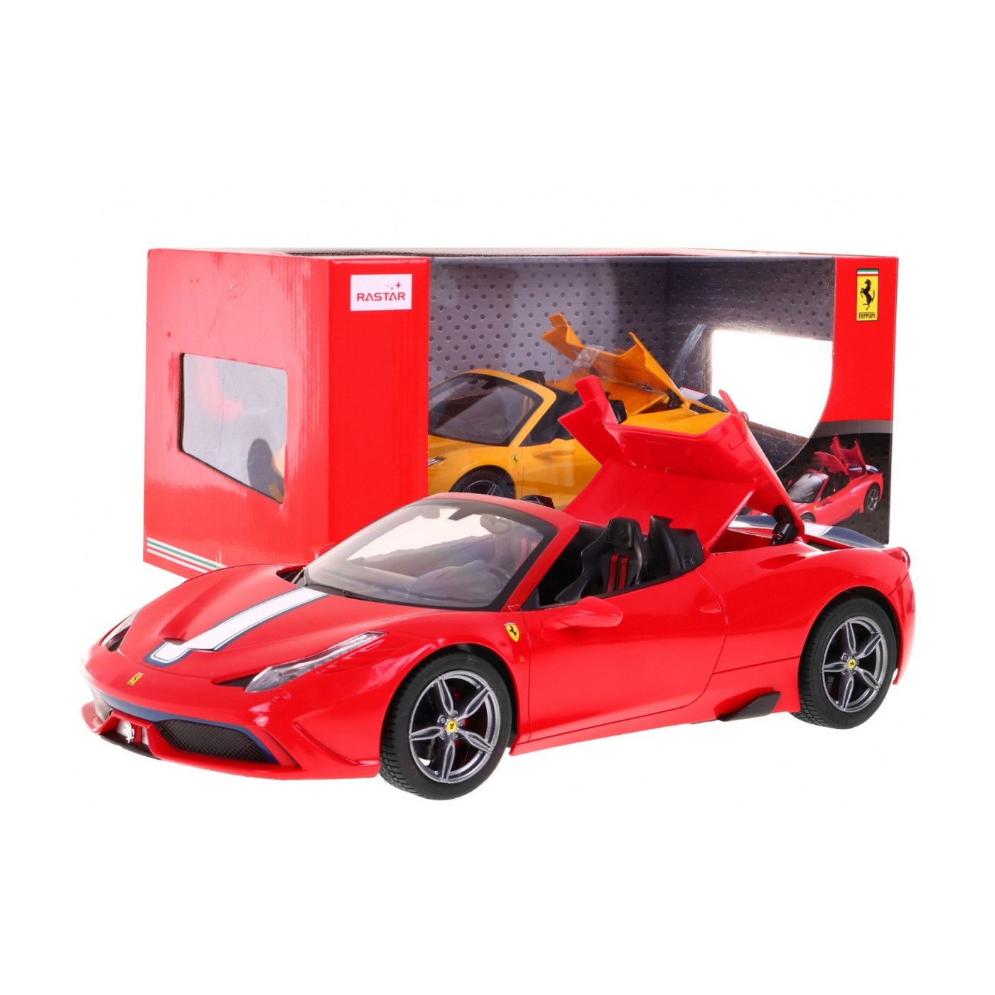 Autíčko R C Ferrari 458 Speciale A Červené 1 14 RASTAR