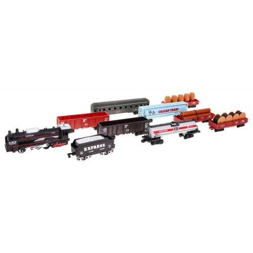 Vláčik Veľká sada 9 Vagónov