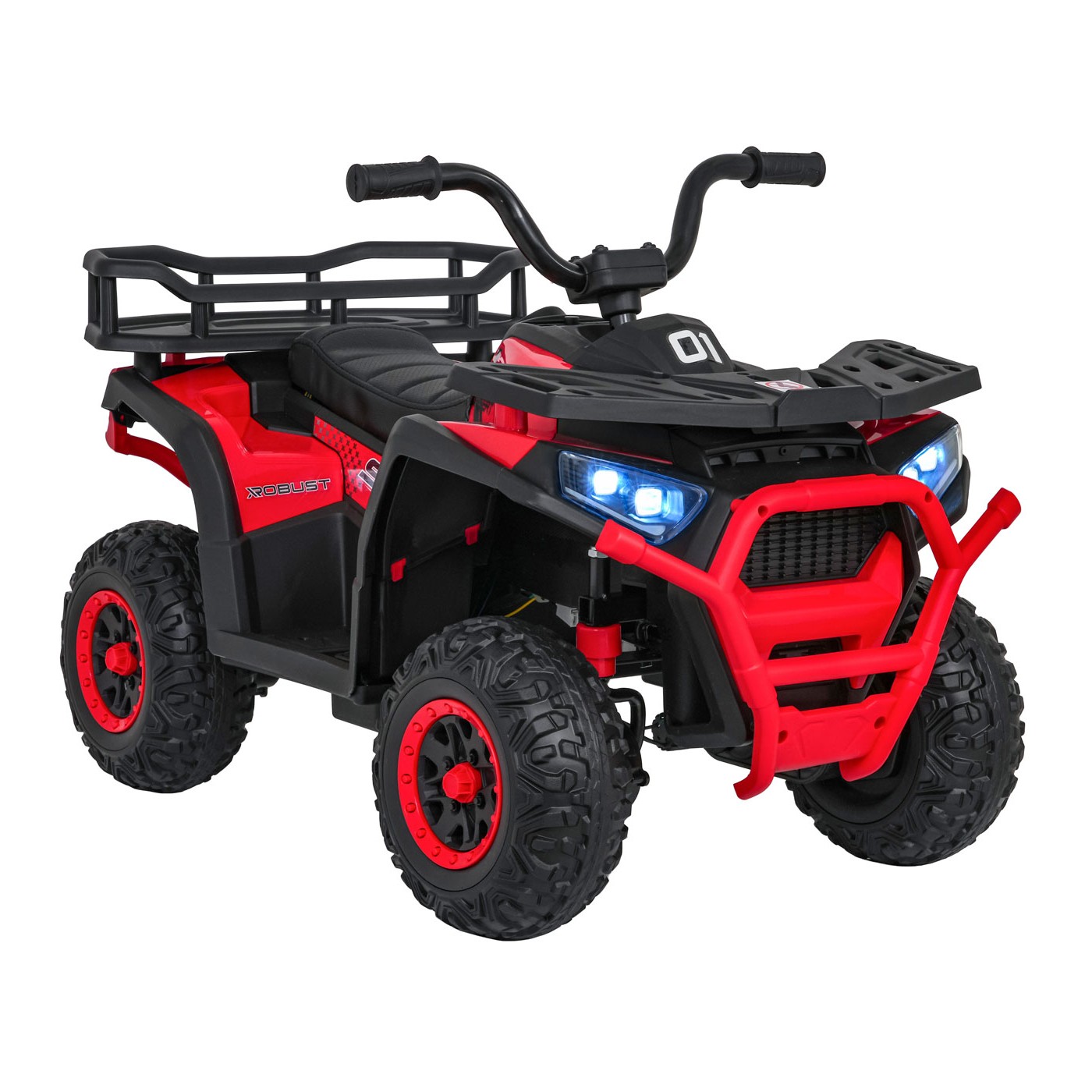 Štvorkolka Robust 01 červená