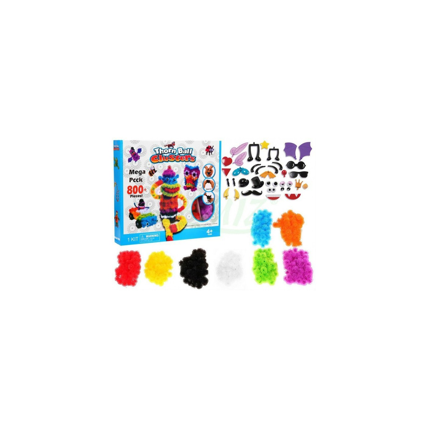 Farebné kreatívne suché zipsy