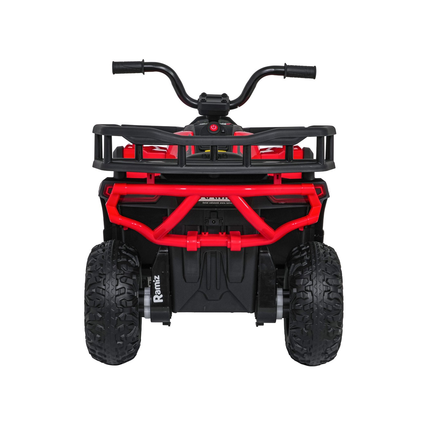 Štvorkolka Robust 01 červená