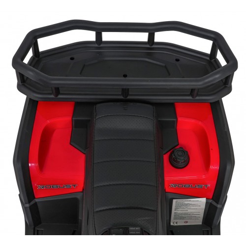 Štvorkolka Robust 01 červená