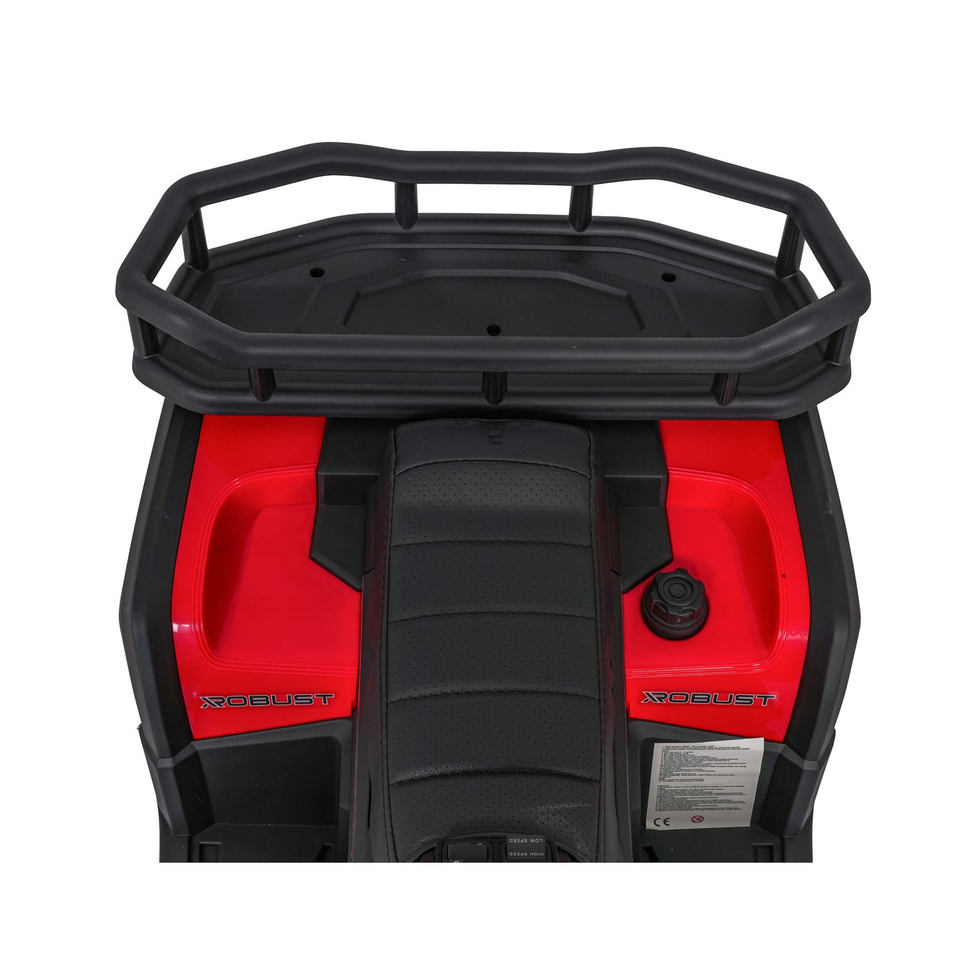 Štvorkolka Robust 01 červená