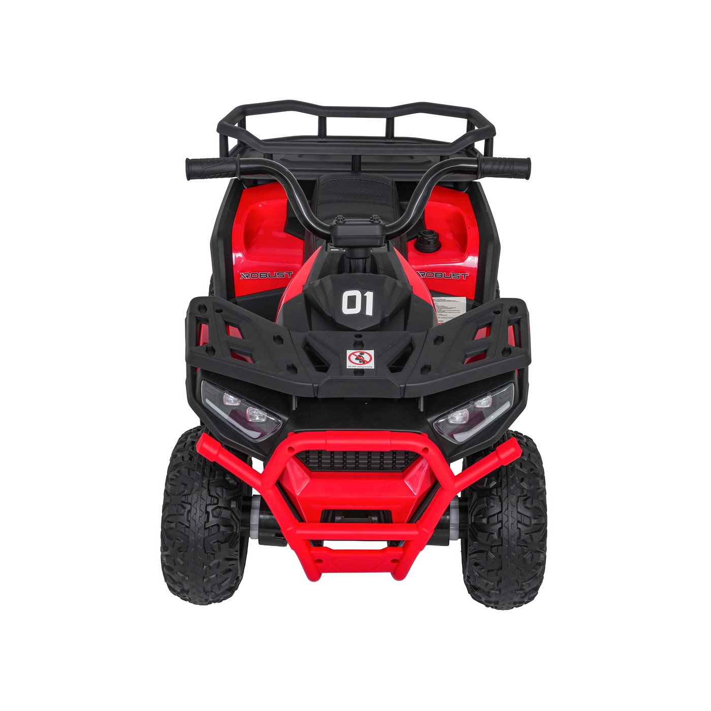 Štvorkolka Robust 01 červená