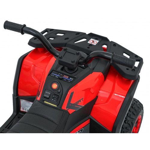 Štvorkolka Robust 01 červená