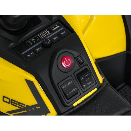 Štvorkolka Robust 01 žltá