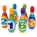 Sada penových kuželov pre deti 3+ Mäkké kužele s číslami + Farebná lopta