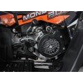 Oranžová spaľovacia štvorkolka MONSTER 200 CC
