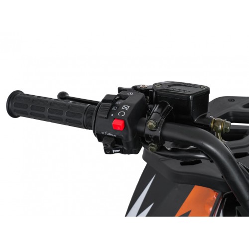 Oranžová spaľovacia štvorkolka MONSTER 200 CC