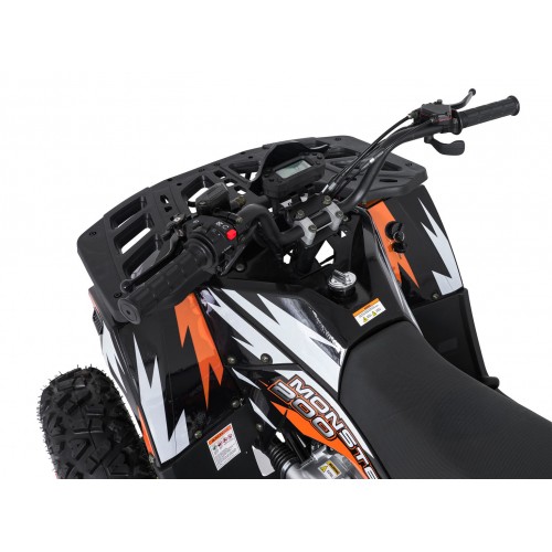 Oranžová spaľovacia štvorkolka MONSTER 200 CC