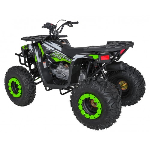 Benzínová štvorkolka MONSTER 200 CC, zelená