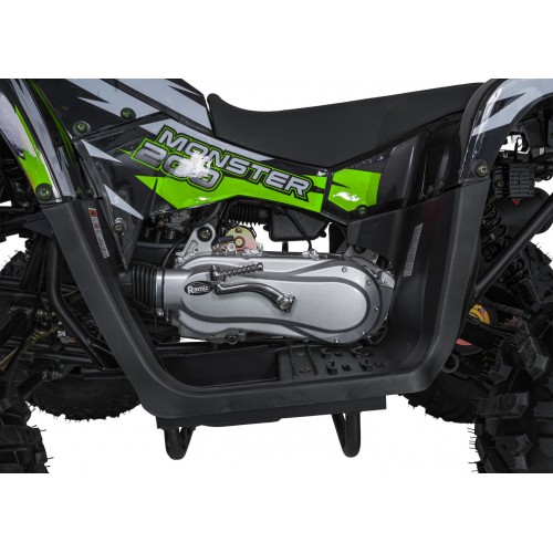 Benzínová štvorkolka MONSTER 200 CC, zelená
