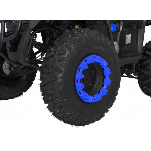 Modré spaľovacie štvorkolkové vozidlo MONSTER s objemom 200 ccm