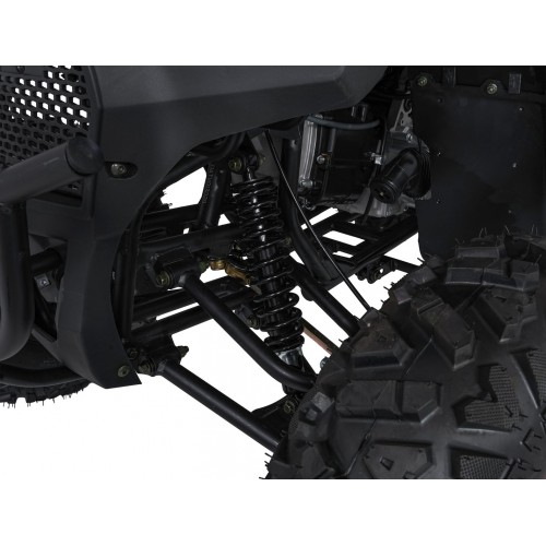 Modré spaľovacie štvorkolkové vozidlo MONSTER s objemom 200 ccm