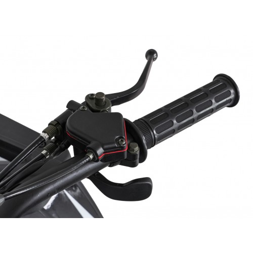 Modré spaľovacie štvorkolkové vozidlo MONSTER s objemom 200 ccm