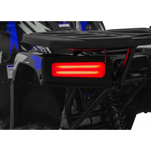 Modré spaľovacie štvorkolkové vozidlo MONSTER s objemom 200 ccm