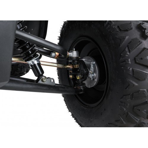 Modré spaľovacie štvorkolkové vozidlo MONSTER s objemom 200 ccm