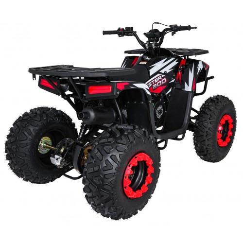 200CC MONSTER červená spaľovacia štvorkolka