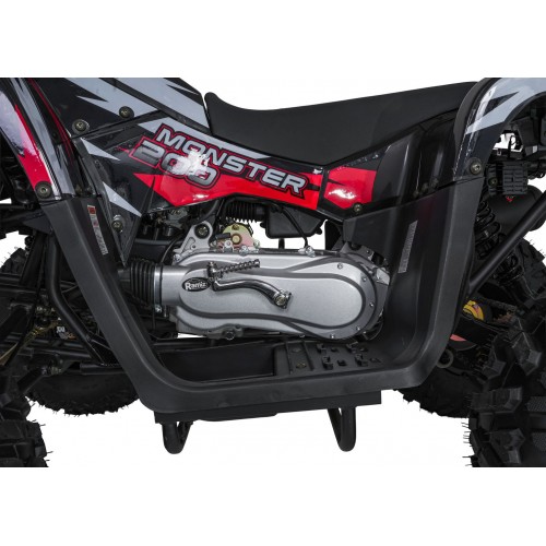 200CC MONSTER červená spaľovacia štvorkolka