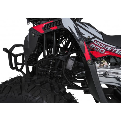 200CC MONSTER červená spaľovacia štvorkolka
