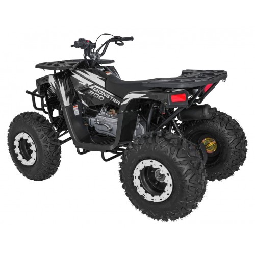 Vozidlo so spaľovacou štvorkolkou 200CC MONSTER Black