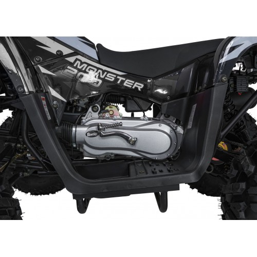 Vozidlo so spaľovacou štvorkolkou 200CC MONSTER Black