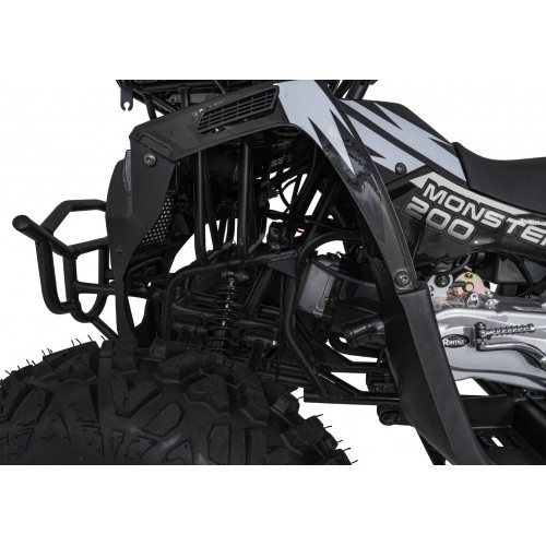 Vozidlo so spaľovacou štvorkolkou 200CC MONSTER Black