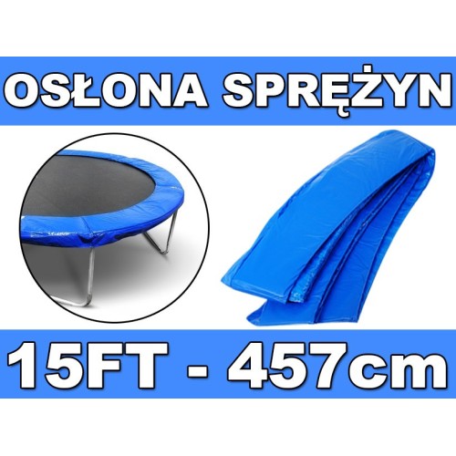 Ochranný golier PAD Na Trampolíne 15FT Modrý