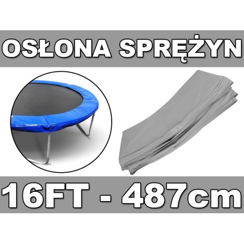 Ochranný golier PAD Na Trampolíne 16FT Sivý