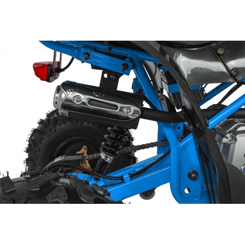 Vozidlo so spaľovacou štvorkolkou v modrej farbe DESERT STORM LIFT