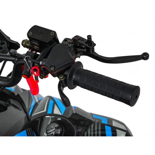 Vozidlo so spaľovacou štvorkolkou v modrej farbe DESERT STORM LIFT