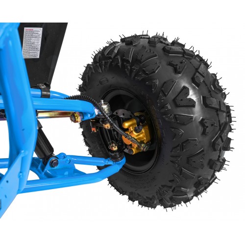 Vozidlo so spaľovacou štvorkolkou v modrej farbe DESERT STORM LIFT