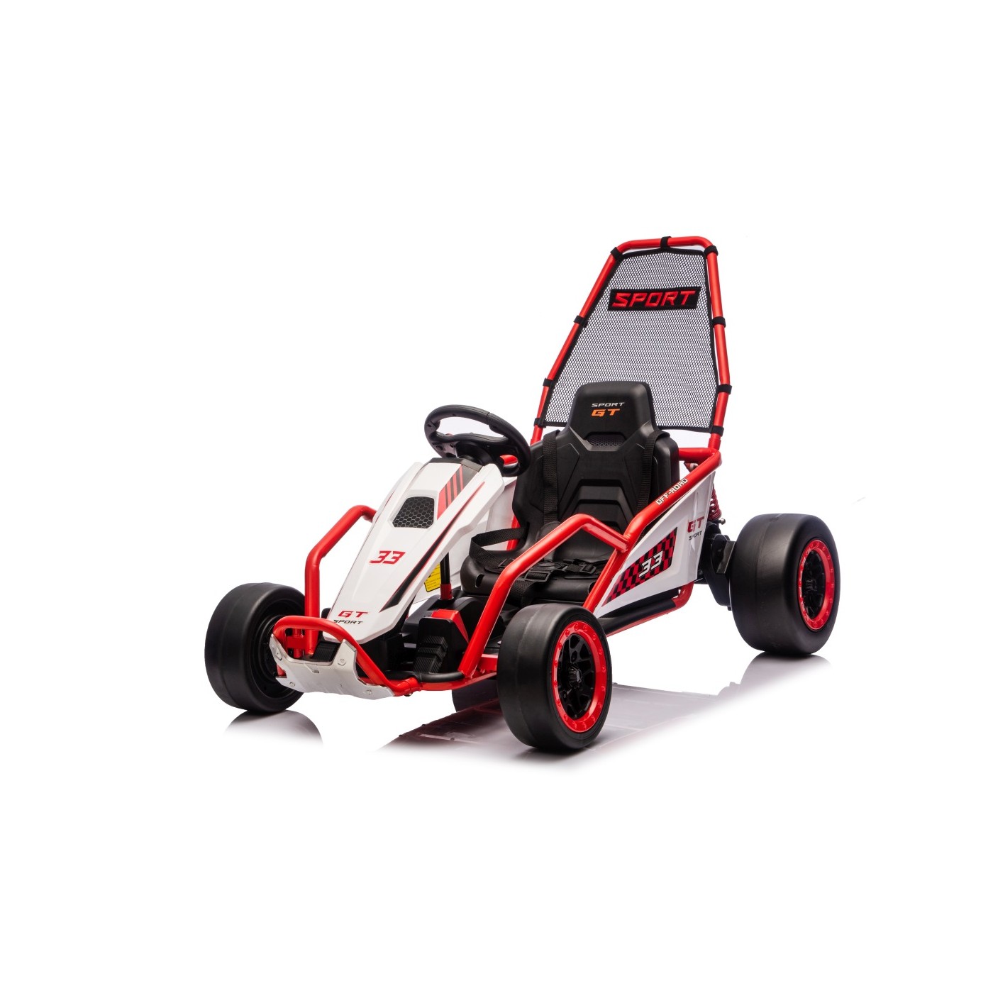 Motokára TORNADO s funkciou driftu červená