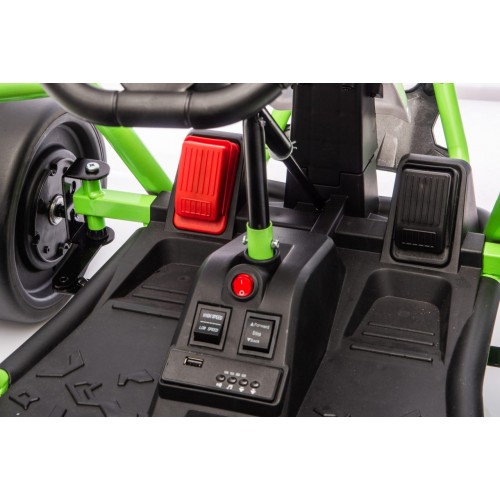 Motokára TORNADO s funkciou driftu zelená