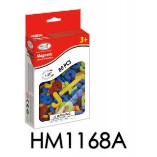 Sada magnetických písmenkových blokov, 42 ks.