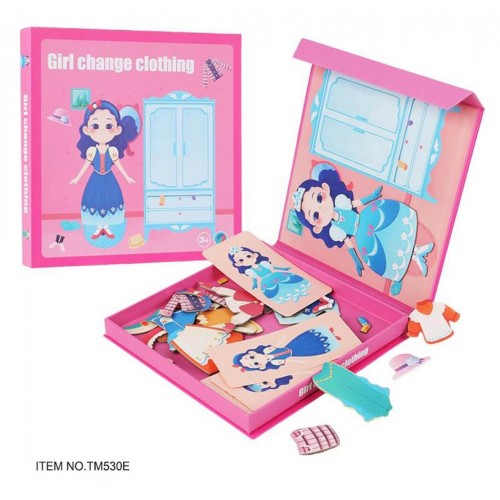 Magnetický kostým knižnej dievčiny