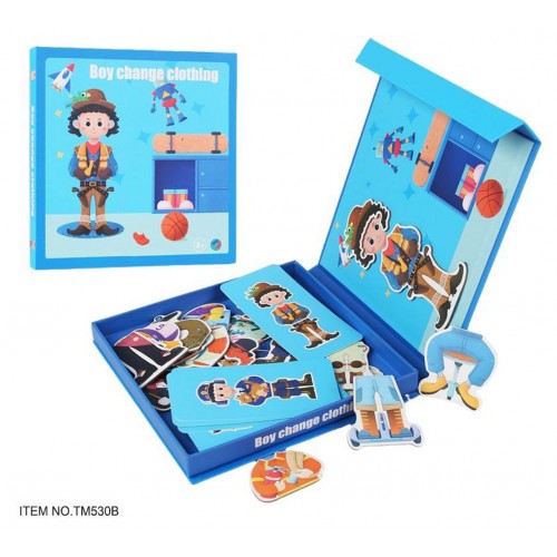 Magnetický kostým knižného chlapca