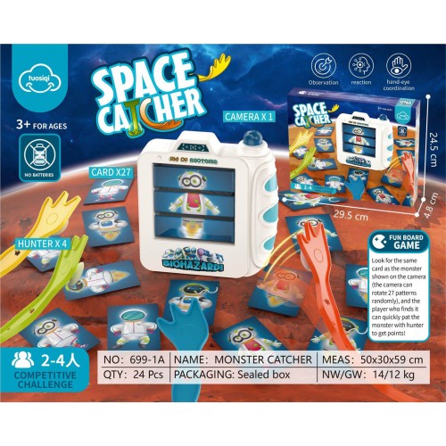 Arkádová hra Nájdi astronauta