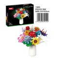 Sada stavebných kociek Jarná kytica, 1009 dielikov.